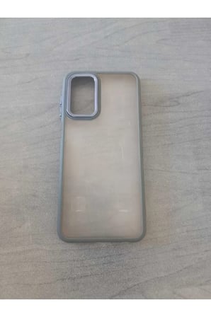 Samsung Galaxy A53 Şeffaf Mavi Renkli Kılıf Modeli