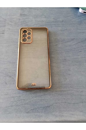 Samsung Galaxy A53 Şeffaf Renkli Kenarlı 2 Kılıf Modeli
