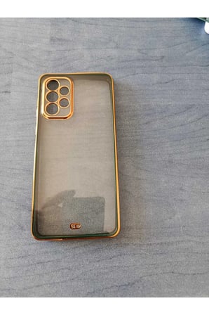 Samsung Galaxy A53 Şeffaf Renkli Kenarlı 3 Kılıf Modeli
