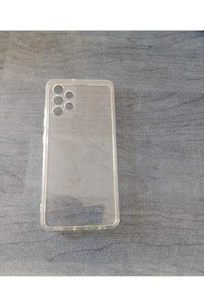 Samsung Galaxy A72 Şeffaf Silikon 1 Kılıf Modeli