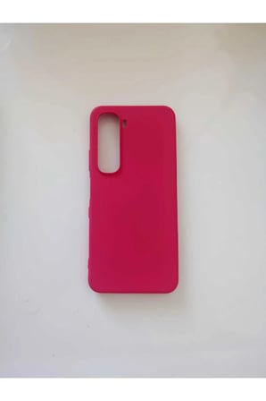 İnfinix Hot 60 i Kırmızı Silikon Kılıf Modeli