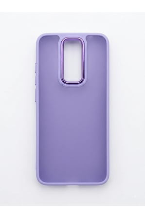 Redmi 8 Lila Sert Silikon Kılıf Modeli