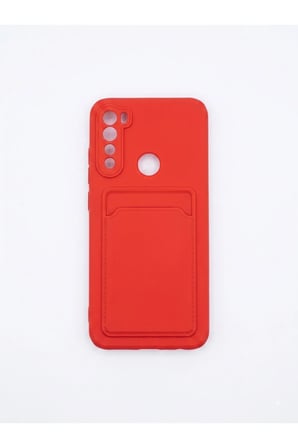 Redmi Note 8 Kırmızı Kartlıklı Kılıf Modeli