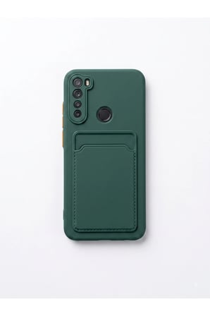 Redmi Note 8 Yeşil Kartlıklı Kılıf Modeli