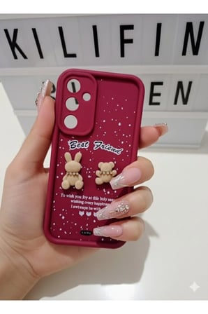 Samsung S 23 Fe Ayıcık kılıf Modeli