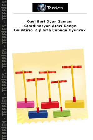 Özel Seri Oyun Zamanı Koordinasyon Aracı Denge Geliştirici Zıplama Çubuğu Oyuncak