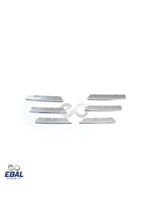 RENAULT MEGANE 2  Krom Ön Panjur 6 Parça 2004-2006 P.Çelik