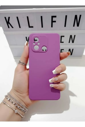 Xiaomi Redmi 12 C Silikon Kılıf Modeli