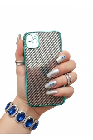 İphone 11 Karbon Fiber Kılıf Modeli