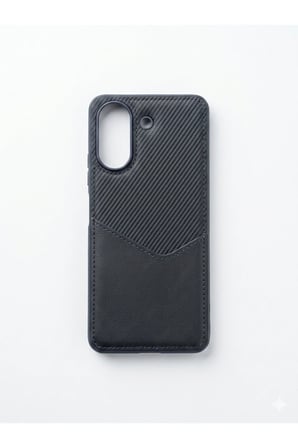 Redmi 13 C Mavi Kartlıklı Kılıf
