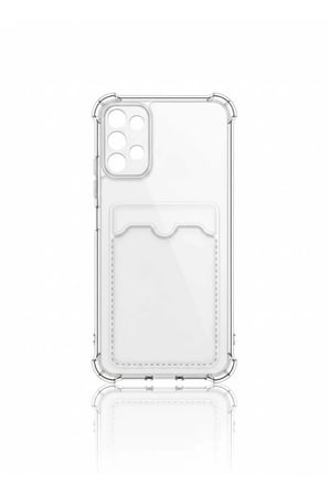 Redmi 9 T Kartlıklı Şeffaf Kılıf Modeli