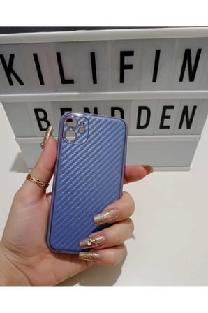 iPhone 12 Çizgi Kabartmalı Kılıf Modeli