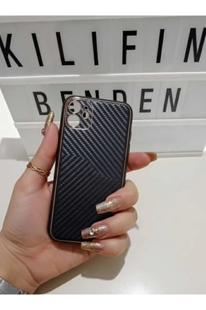 iPhone 12 Çizgi Kabartmalı Kılıf Modeli