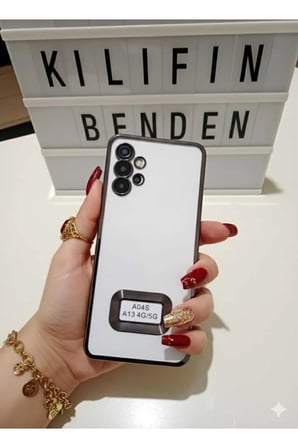 Samsung A 04 S \ A13 Uyumlu Kamera Lensli Kılıf Modeli