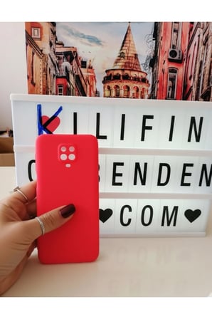 Xiaomi Redmi Note 9 Pro Silikon Kılıf Modeli