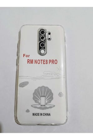 Redmi Note 8 Pro Şeffaf Kılıf Modeli