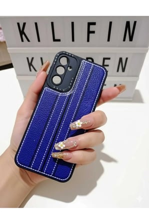 Samsung A 14 Deri Tasarımlı Kılıf Modeli