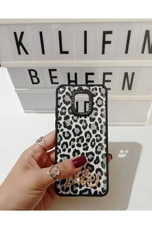 Xiaomi Redmi Note 9 Pro Leopar Desenli Kılıf Modeli