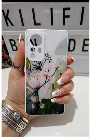 Xiaomi Mi 12 Pro Kılıf Çiçek Desenli Model
