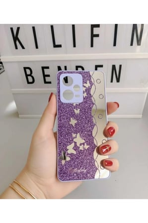 Xiaomi Redmi Note 12 Pro (5G) Kelebek Desen Kılıf Modeli