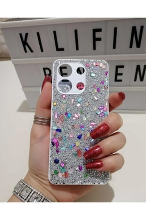 Xiaomi Redmi Note 13 (4G) Taşlı Kılıf Modeli