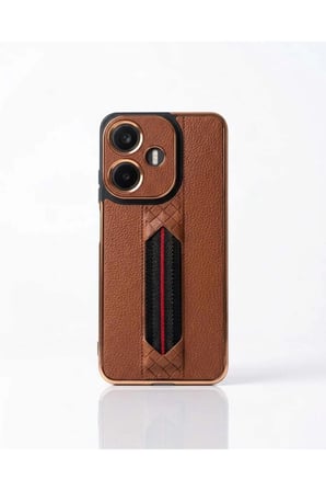 İnfinix Hot 30 İ Elçek Deri Kılıf Modeli