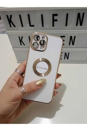 İphone 12 Pro max Kamera Lensli Kılıf Modeli