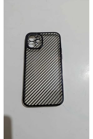 İphone 12 Karbon Telefon Kılıf Modeli