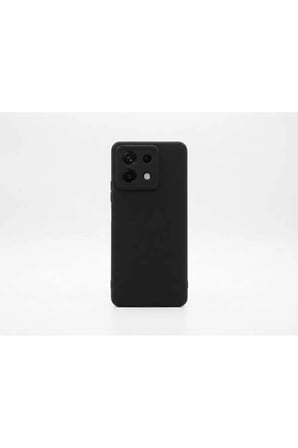 Redmi Note 13 5G Siyah Silikon Kılıf Modeli