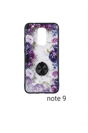 Redmi Note 9 Çiçek Desen Telefon Kılıfı