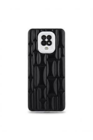 Redmi Note 9 Pro Labirent Siyah Telefon Kılıfı