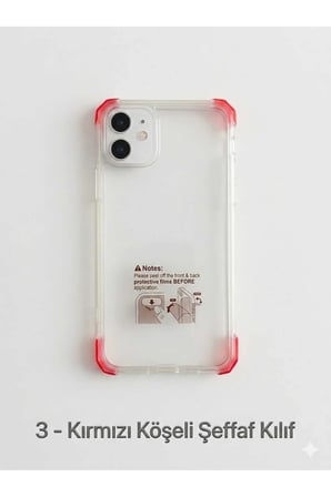 İphone 11 Pro Max Şeffaf Telefon Kılıf Modelleri