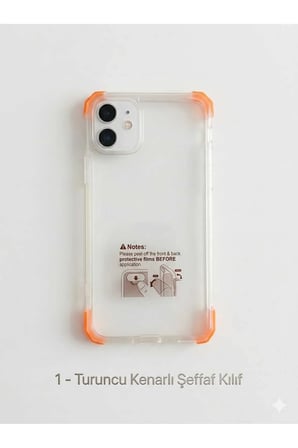 İphone 11 Pro Max Şeffaf Telefon Kılıf Modelleri