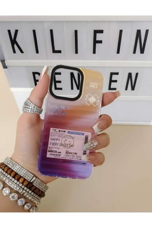 İphone 11 Pro Max Gradyan Kaplama Telefon Kılıf Modelleri