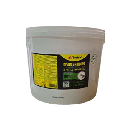 Tropical River Shrimps 100 Gr Kovadan Bölme