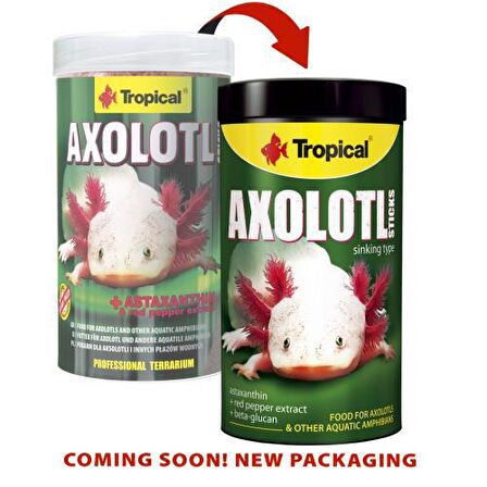 Tropical Axolotl Yem 250Ml/135g