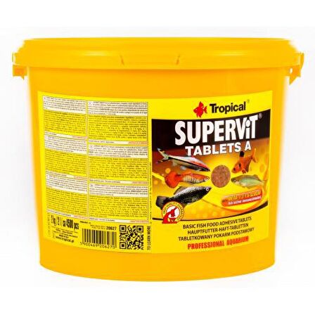 Tropical Supervit Tablets Balık Yemi 2 kg 4500 Tablet