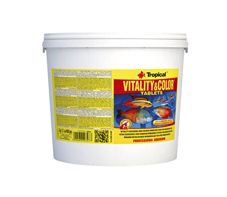 Tropical Vitality Color Tablets 50 Adet Balık Yemi