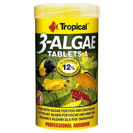 Tropical 3-Algea Tablets A 50Ml/36g