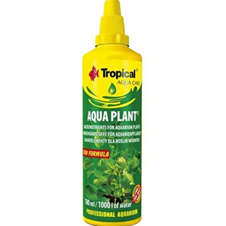 Tropical Aqua Plant 100ml Bitki Gübresi