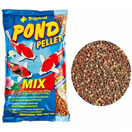 Tropical Pond Pellet Mixed 1000Ml/130G