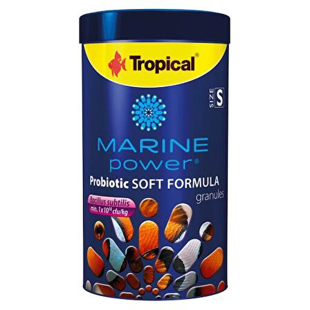 Tropical Marine Power Spirulina Formula Granules Balık Yemi 250 ml