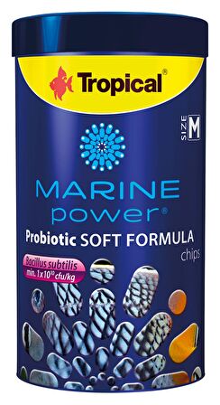 Tropical Marine Power Probiotic Soft Formula Chips Balık Yemi M 250 ml