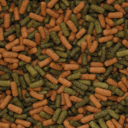 Tropical Cichlid Red Green Large Sticks 3 Kg / 10 L Kova Yem