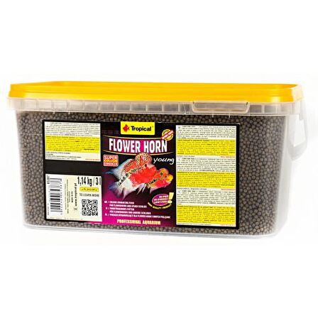Tropical Flower Horn Young Pellet 3Lt/1.14Kg