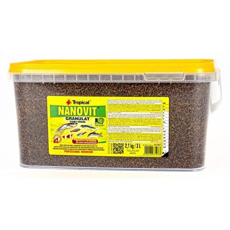 Tropical Nanovit Granulat 3 L 2,1 Kg