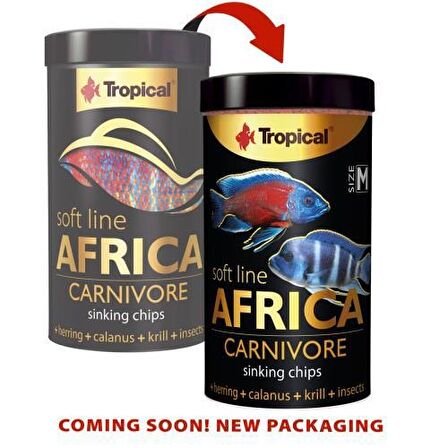 Tropical Soft Line Africa Carnivore Chips 100 ml 52 gr