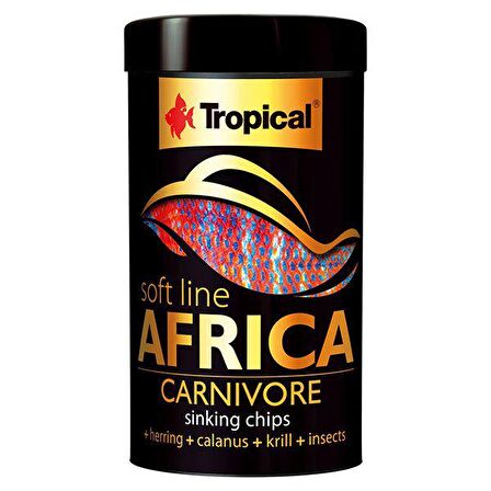 Tropical Soft Line Africa Carnivore M Chips 250ml 130 gr