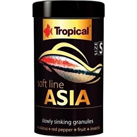 Tropical Soft Line Asia Small Granules 100 ml 50 gr