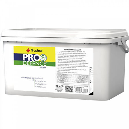 Tropical Pro Defence Size Medium 250 Gram Balık Yemi